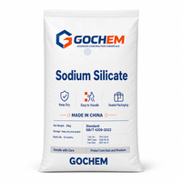 Agent de dimensionnement du papier, poudre de silicate de sodium solide, module 2.3 à 2.5, séché par pulvérisation, blanc, dissolution rapide, haute pureté
