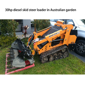 Máquina excavadora de 830mm de ancho, minicargador de deslizamiento de pista de motor EPA para movimiento de tierra - Product Image 4