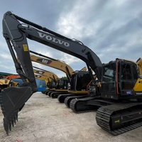 Excavadora Hidráulica Usada Volvo EC210 Original de Corea, 21 Toneladas, Larga Vida Útil, Confiable, para Infraestructura