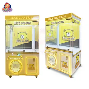 2024 factory supply claw crane machine coin operated gift game machine cheap toy claw machine for entertainment