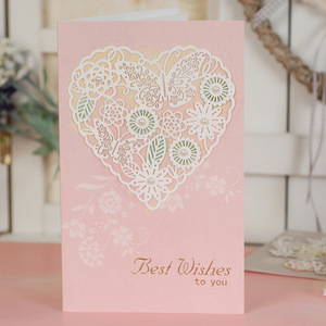 2025 último diseño estampado dorado fuentes de arte patrón 3D decoración Universal juego de tarjetas de mensaje diario con los mejores deseos - Product Image 4