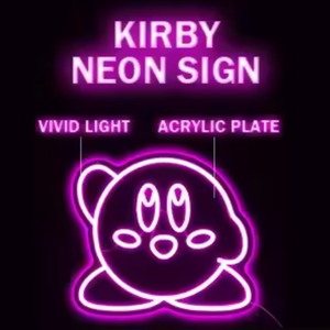 Letrero de Neón LED Hecho a Mano de <span class=keywords><strong>Kirby</strong></span>, Letrero de Acrílico de Anime y Videojuegos para Decoración de Pared de Dormitorio Infantil, Regalo Perfecto para Amigos y Parejas - Product Image 2