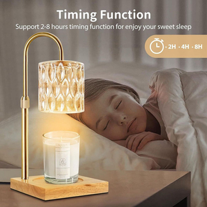 Thay đổi màu sắc điện ấm hơn Đèn Kim Loại Thiết kế nến ấm hơn đèn cho bầu không khí cạnh giường ngủ- - Product Image 2