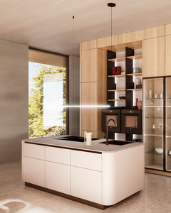 Juego de Muebles de Cocina Modernos con Paneles de MDF y Superficie Fácil de Limpiar para Hogares Contemporáneos - Product Image 2