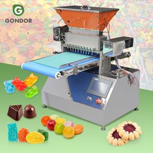 Tabletop Mini Manual Henan Gummy Bear Coconut Milk Chocolate <b>Candy</b> Table Top Table-Top Deposit Depositor Make <b>Machine</b> - Product Image 1