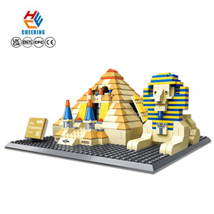 Wange 4210 Set di Costruzioni Educativo Compatibile con le Piramidi di <span class=keywords><strong>Giza</strong></span>, Gioco di Costruzione per Bambini Unisex - Product Image 1