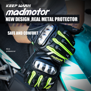 <span class=keywords><strong>MADBIKE</strong></span> guantes de carreras de dedo completo transpirable deportes al aire libre protección para montar bicicleta motocicleta a prueba de viento estiramiento uso Casual - Product Image 5