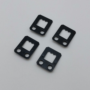 E219 5 Black Serrated Hanger Square Photo <b>Frame</b> Back Panel Hinge Buckle Hardware For Picture <b>Frame</b> <b>Mounting</b> Durable Iron Plating - Product Image 1