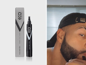 Customization Logo Private Label Waterproof Long Lasting Filler Filling <strong>Beard</strong> Pen <strong>Pencil</strong> With Brush for Men -585138 - Product Image 2