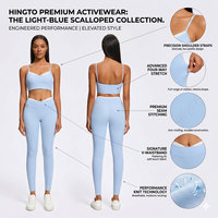 Ensembles de yoga compressifs ultra-doux personnalisés pour femmes – Tenues de sport respirantes et durables effet seconde peau pour la gym et l'entraînement