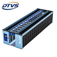 Conteneur d'aisles froids modulaire OEM personnalisé de marque DTVS, 19 pouces, pour salle de serveur de centre de données, en acier SPCC, capacité 1800 kg, certifié