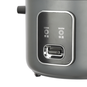 Cuisinière à riz électrique Kenly Grey, contrôle de cuisson et de maintien au chaud à une touche, fonction de maintien au chaud automatique pour la cuisine domestique et les restaurants - Product Image 3