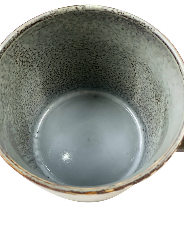 wholesale 16oz Big Reactive Glazed ceramic coffee  mug with silkscreen pattern, tea cup,  Best price custom mugs