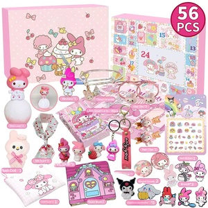 Figurines <span class=keywords><strong>de</strong></span> jouets <span class=keywords><strong>de</strong></span> fête en plastique robustes et très populaires, en boîte mystère, avec trous, à thème dessin animé multiple - Product Image 3
