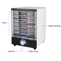 Nieuwe Voedsel Dehydrator Machine Fruit Droogmachine Huishoudelijke Biltong Droger Machine Met Hoge Kwaliteit