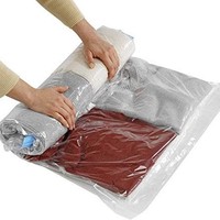 Sac de compression sous vide B-Hand-Rolled 40*60 cm, anti-poussière et anti-humidité, pour vêtements, couettes, vestes, en fibres végétales, pour salon, Europe