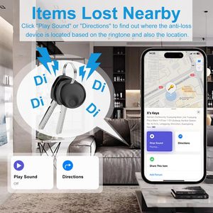 Etiquetas GPS AirTag de Plástico con Batería Reemplazable, Funciona con la Aplicación Find My para Vehículos, Llaves y Objetos, ODMOEM - Product Image 3