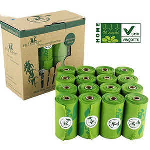 Bolsas para Excremento de Perro al Por Mayor a Precio de Fábrica, Paquete Biodegradable de Plástico Impermeable para Mascotas, Impresión Personalizada en Rollo - Product Image 6