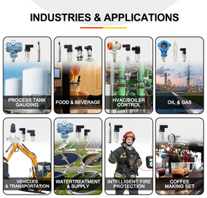 WTsensor 0-10V 1,5-4,5 V Sensor de presión de vacío Digital RS485 Pantalla Lcd 4-20mA Transmisor de presión de salida - Product Image 5