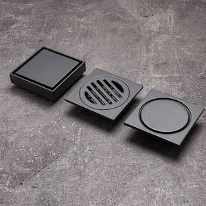 Drenaje de Piso <span class=keywords><strong>para</strong></span> Baño de Acero Inoxidable 304 de Diseño Moderno, Color Gris Metálico, <span class=keywords><strong>para</strong></span> <span class=keywords><strong>Bañera</strong></span>, Hogar, Hotel, <span class=keywords><strong>Rejilla</strong></span> de Drenaje de Agua - Product Image 3