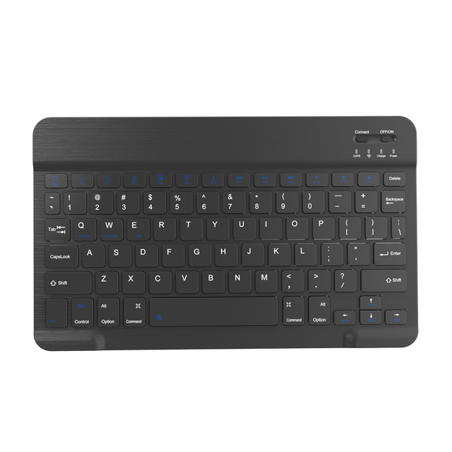 Hot Sale MINI Ultra Thin Rechargeable 150MHA BT Wireless Keyboard in Stock for 10 Inch IPAD