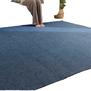 Alfombra de Yute y Poliéster con Diseño de Corazón Personalizado, Resistente a las Manchas, Apta para Mascotas, Estilo Moderno, para Ejercicio o Oración - Product Image 4