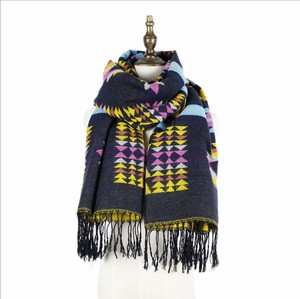 Bufanda de moda largo Plaid chales envuelve gran red de invierno cálido celosía grandes regalos de bufandas - Product Image 1