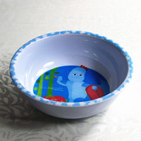Vaisselle de cuisine enfants, bon marché, fourniture d'usine personnalisée, vente en gros, assiette ronde en mélamine