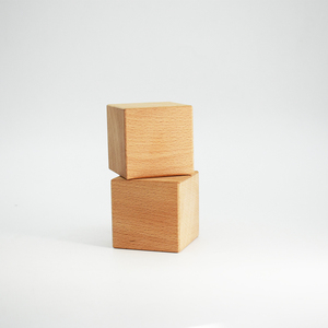 Hoye Khối Gỗ Không Sơn Thủ Công Khối Vuông Chưa Hoàn Thiện Logo Theo Yêu Cầu Khối Gỗ Sồi/Thông - Product Image 5