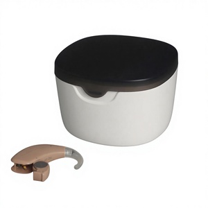 เครื่องอบแห้งอุปกรณ์ช่วยฟังด้วยรังสียูวี อุปกรณ์ทำความสะอาดเครื่องช่วยฟัง กล่องอบแห้งแคปซูล กล่องเก็บเครื่องช่วยฟัง ตัวลดความชื้นสำหรับเครื่องช่วยฟัง - Product Image 4