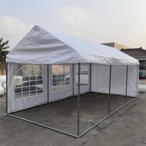 Tenda per Feste e Matrimoni da Esterno <span class=keywords><strong>3</strong></span> <span class=keywords><strong>x</strong></span> <span class=keywords><strong>6</strong></span> Metri, Resistente, Bianca con Pareti Laterali - Product Image 2