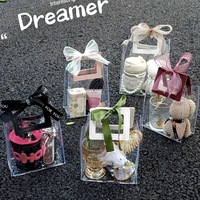 Spot Transparent PVC Souvenir Sac À Main De Mariage Bonbons Fiançailles En Plastique Emballage Cadeau Sac avec Ins Ouverture