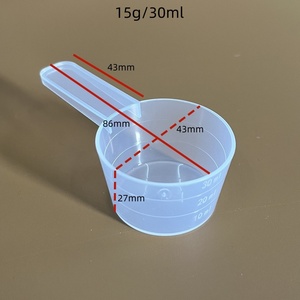 Cuchara Medidora de Plástico PP de 30 ml con Mango Corto de 15 g-86 mm para Proteínas y Leche en Polvo - Product Image 6