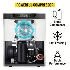 Máquina de helados duros, fruta congelada, 1400W, 20L/H - Product Image 4