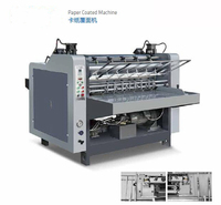Machine de laminage semi-automatique pour carton gris et blanc, machine de collage feuille à feuille, machine de laminage carton à carton