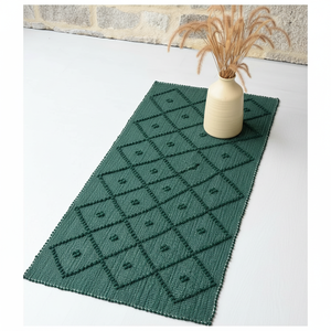 Petit tapis en coton en gros Cadeau de décoration personnalisée pour animaux de compagnie pour son design minimaliste - Product Image 1
