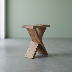 Table à manger pliante en bambou moderne finition naturelle, imperméable, légère, empilable, facile à transporter, pour extérieur, appartement, hôtel, entrée - Product Image 1