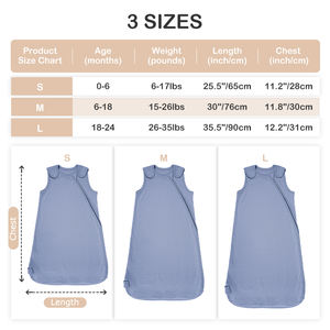 גלישת <span class=keywords><strong>swaddle</strong></span> עבור תינוק הסיטונאי תינוק ישן שקית שק שינה צבע רגיל תינוק שק שינה - Product Image 2