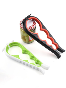 Can Opener Multi Functional Four in One Beverage Bottle Opener Cap Twister Four Position Can Opener Anti Slip Cap Twister - Product Image 3