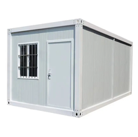 Conteneur Moderne Préfabriqué en Panneaux Sandwich, Modulable et Personnalisable, pour Hôpital Extérieur, Appartement, Dortoir, Bâtiment de Bureaux, 20 pieds
