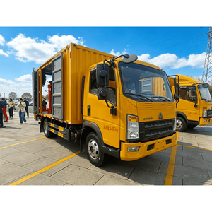 <span class=keywords><strong>Camion</strong></span> d'atelier mobile pour le service des pneus de camions lourds, <span class=keywords><strong>camion</strong></span> 4x2 avec équipement de changement de pneus embarqué pour les réparations d'urgence sur la route - Product Image 2