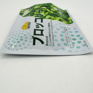 300g di Broccoli congelati a prova di <span class=keywords><strong>acqua</strong></span> a prova di colore personalizzato facile da usare PET/VMPET/PE sacchetto piatto in plastica a tre lati con termosaldatura - Product Image 3