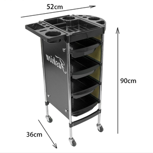 Le chariot de beauté de <span class=keywords><strong>Salon</strong></span> Offres Spéciales pour les objets de luxe, la salle de sport en or, la cuisine blanche, la légende des cheveux, la salle de rangement de Style bâtiment - Product Image 5