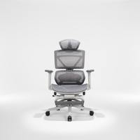 Chaise de bureau et table, bureau électrique réglable en hauteur, chaise de direction avec coussin lombaire massant, accoudoirs 4D en PU