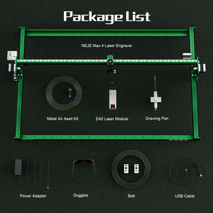 Nueva Impresora 3D NEJE <span class=keywords><strong>Max</strong></span> 4 E40 <span class=keywords><strong>2023</strong></span>, Diodos Láser para Bricolaje, Grabado CNC, Tallado de Madera, Máquina de Marcado Láser, Puede Extenderse - Product Image 5