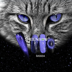 SHEENBOW Cat Eye Chrome <span class=keywords><strong>Poudre</strong></span> 7 Couleurs 3D Magnétique Aurora Nail Powder Effet Glitter Résine Pigment pour <span class=keywords><strong>Manucure</strong></span> Gel Polonais - Product Image 5