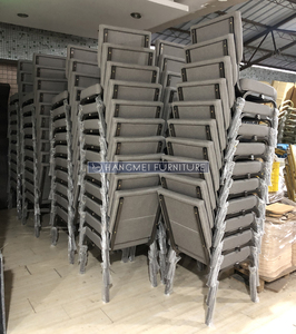 Sillas de iglesia apilables de metal resistente al por mayor, económicas, con reposabrazos. - Product Image 6