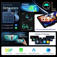 XTRONS para BMW F30 F31 F32 F33 F34 F35 F36 G20 Android 13 64GB AutoRadio Pantalla Carplay Android Auto 4G LTE Reproductor de Auto de 12.3 Pulgadas