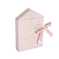 Boîte de calendrier d'emballage magnétique en papier plié en carton de luxe personnalisé pour les petites entreprises