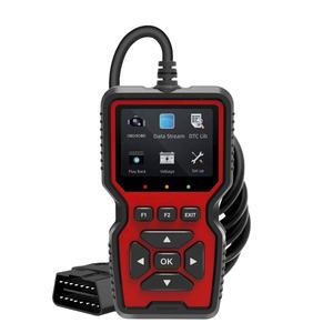 Outil de diagnostic Karadar V519 OBD2, scanner automobile pour la lecture des codes de panne du véhicule, réinitialisation de la préparation I/M et analyse de diagnostic - Product Image 1